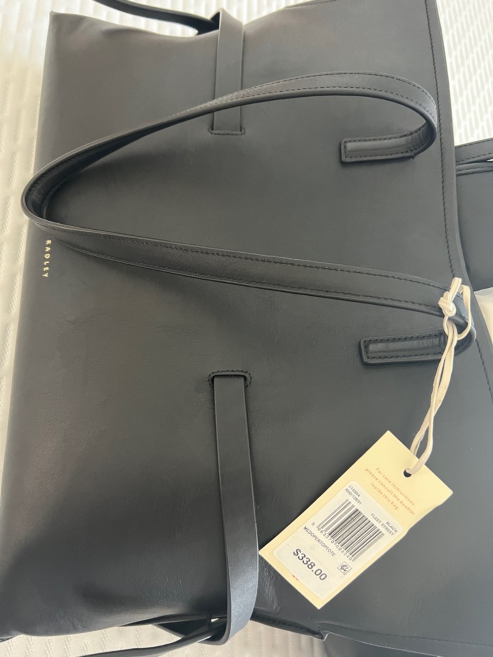 RADLEY LONDON Black Leather Tote - Picture 6 of 6